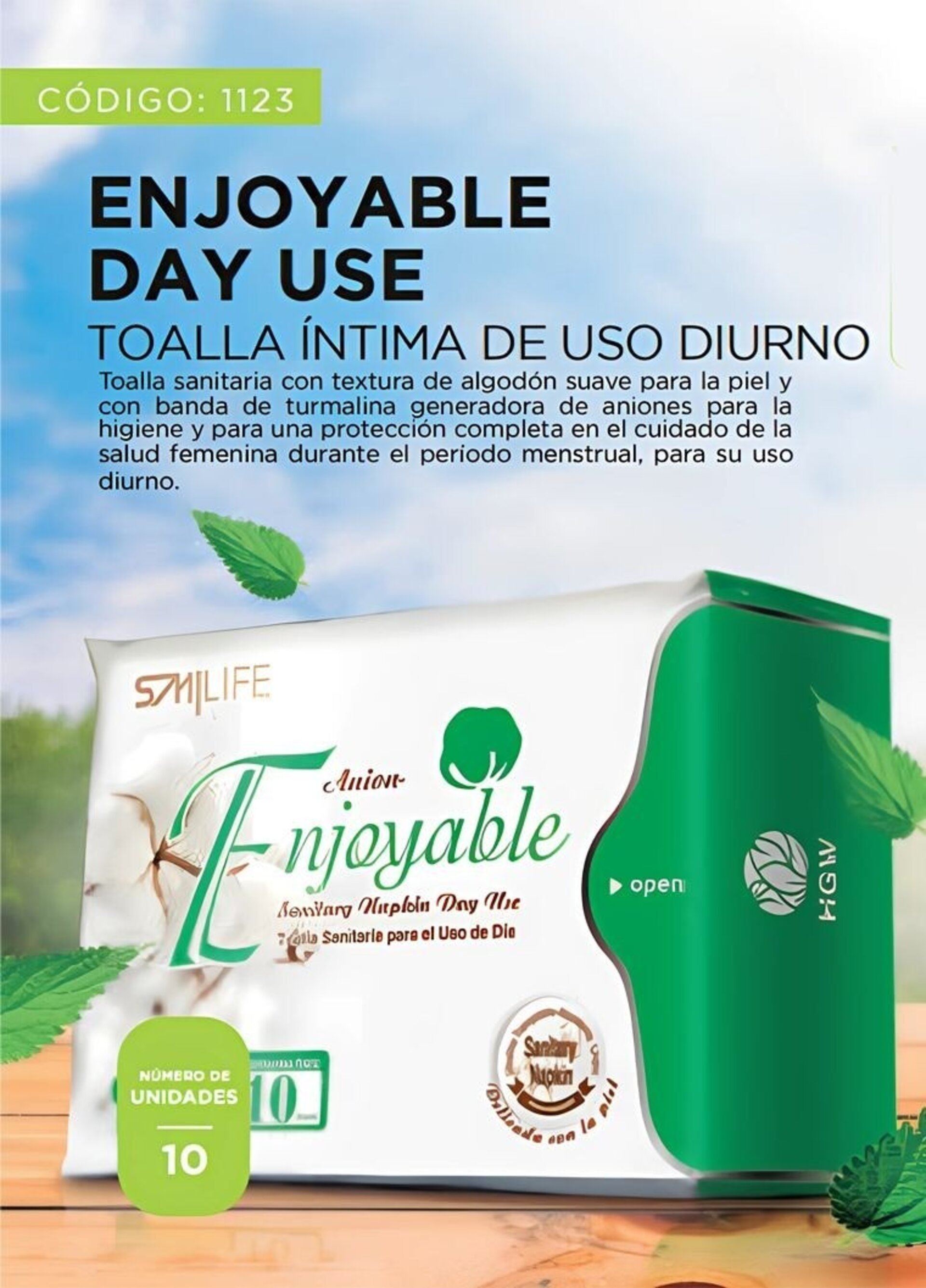 Toalla Sanitaria Día - HGW - 2
